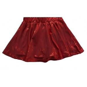 NEW EMMA JEAN girls' blakely sparkle skort in red
